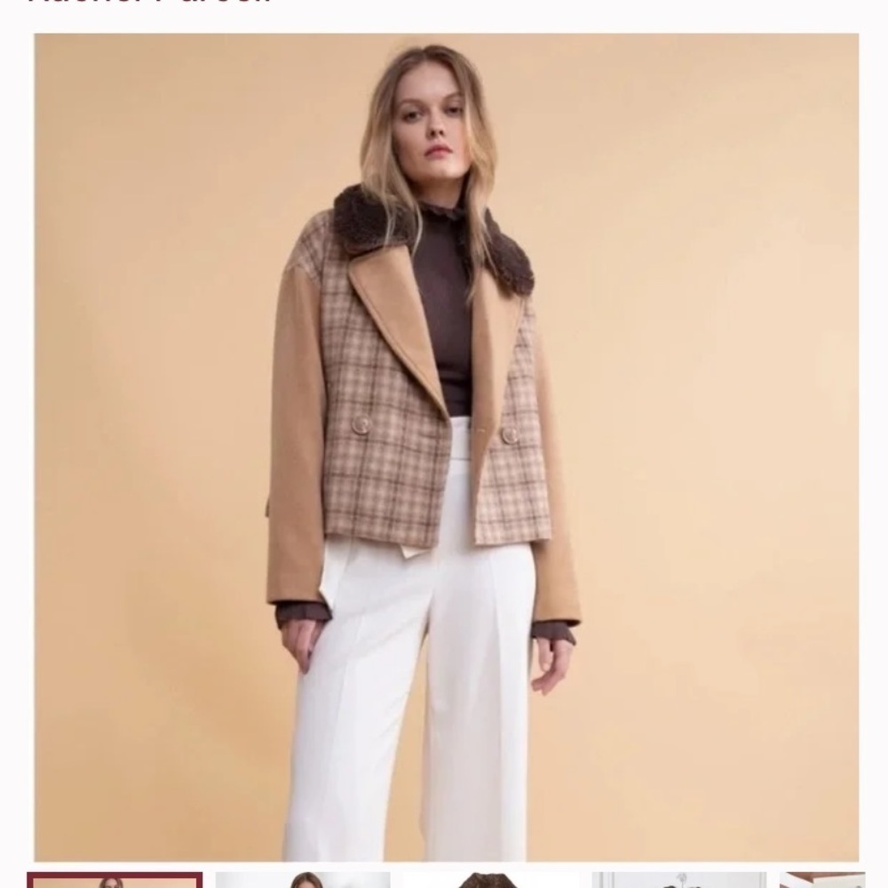 Rachel Parcell Double Breasted Jacket